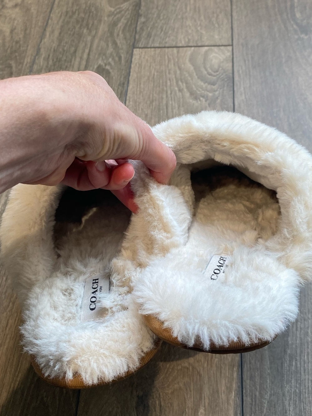 Coach Zena Slippers Sz 8 Excellent Condition - Picture 5 of 8